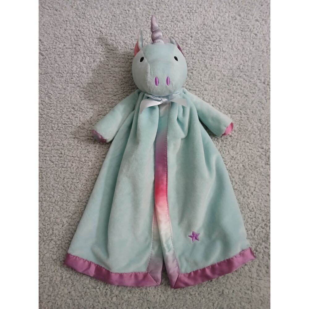 Scentsy Unicorn Lovey “Zoe” Pastel Plush Security Buddy Blanket